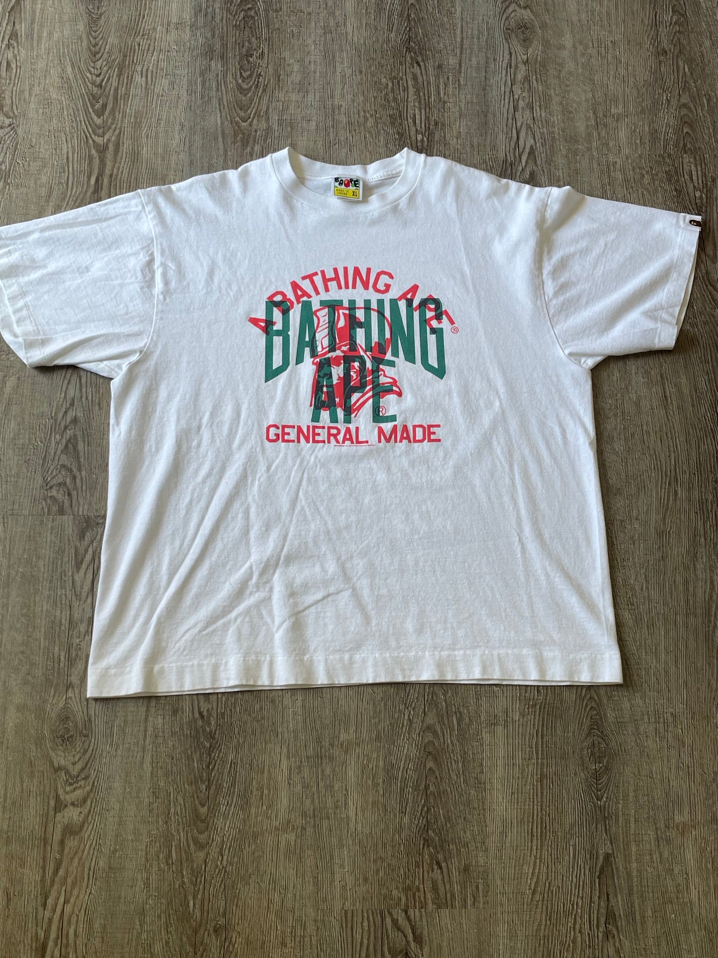 (XL) BATHING APE "General Made" Tee