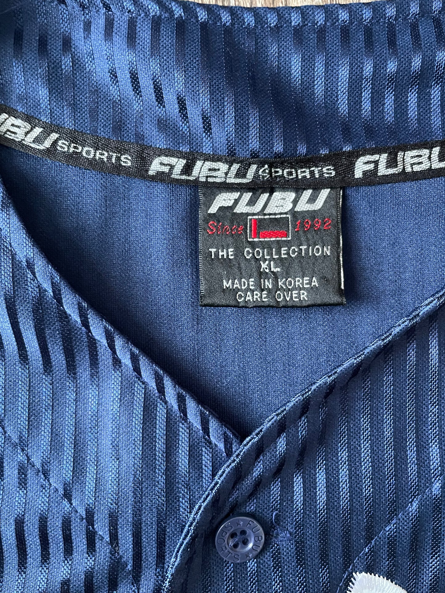 (XL) VINTAGE FUBU Baseball Jersey