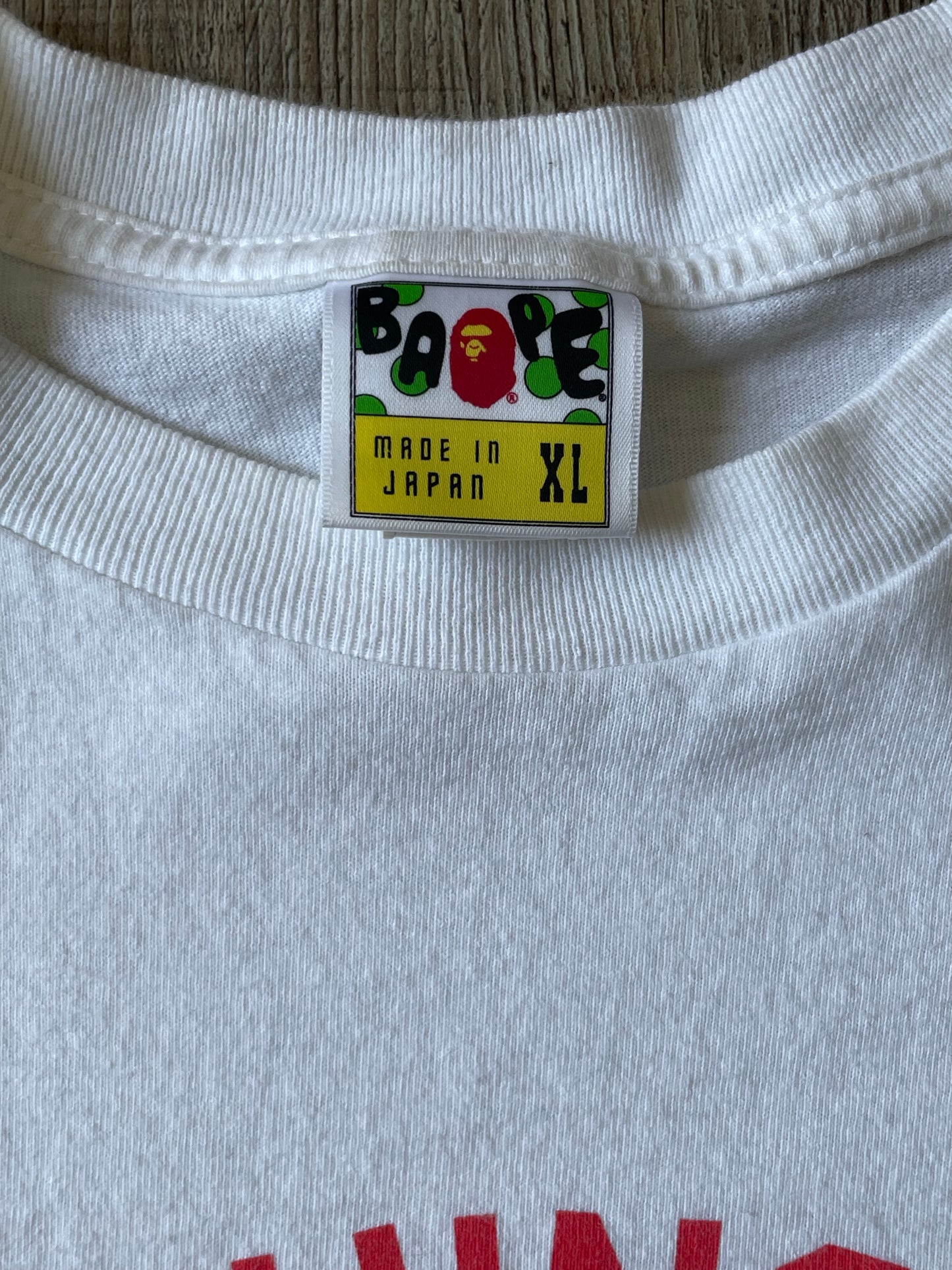 (XL) BATHING APE "General Made" Tee