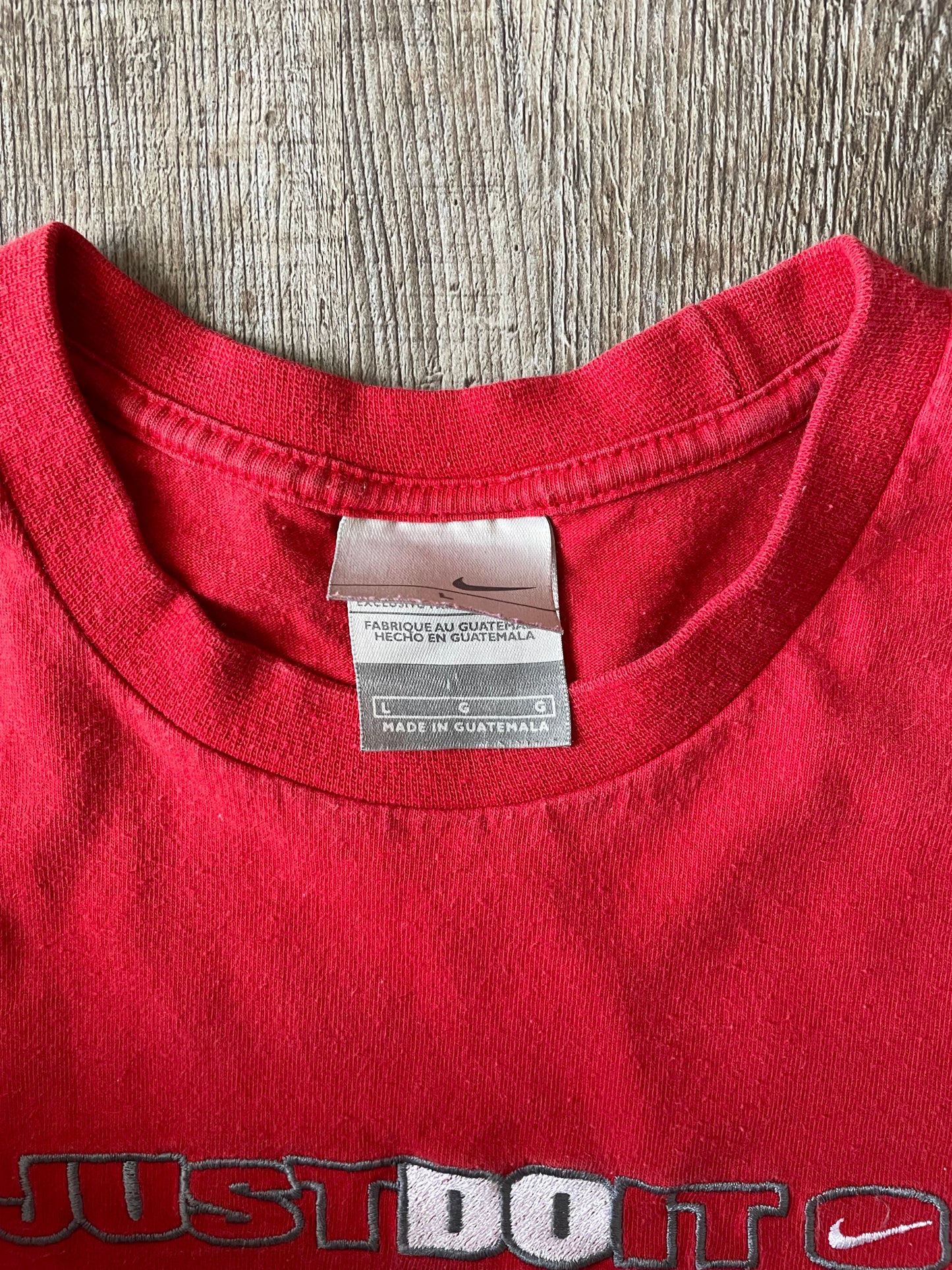 (L) Vintage NIKE "Just Do It" Tee