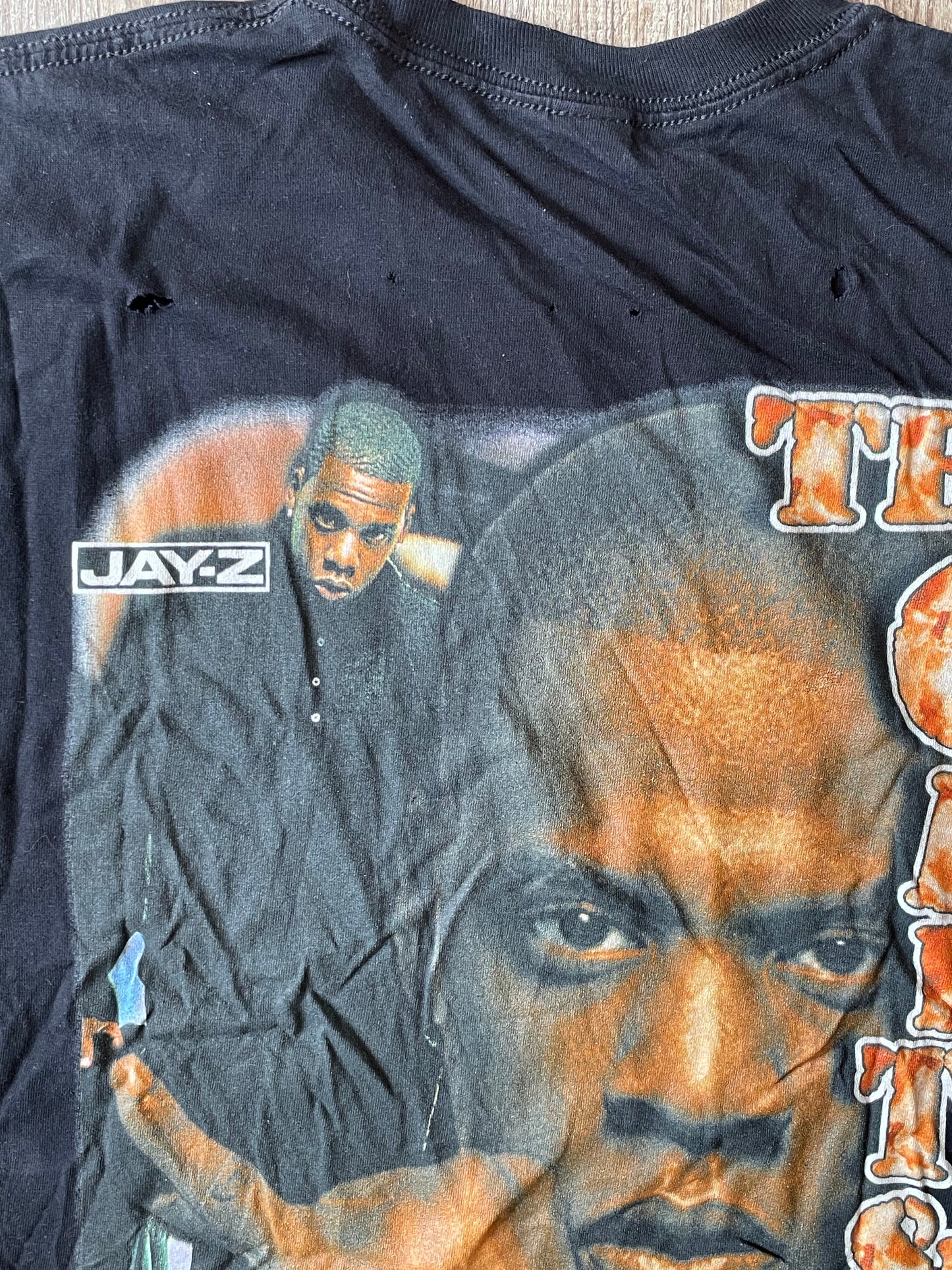 (L) Jay Z "HARD KNOCK LIFE" Rap Tee