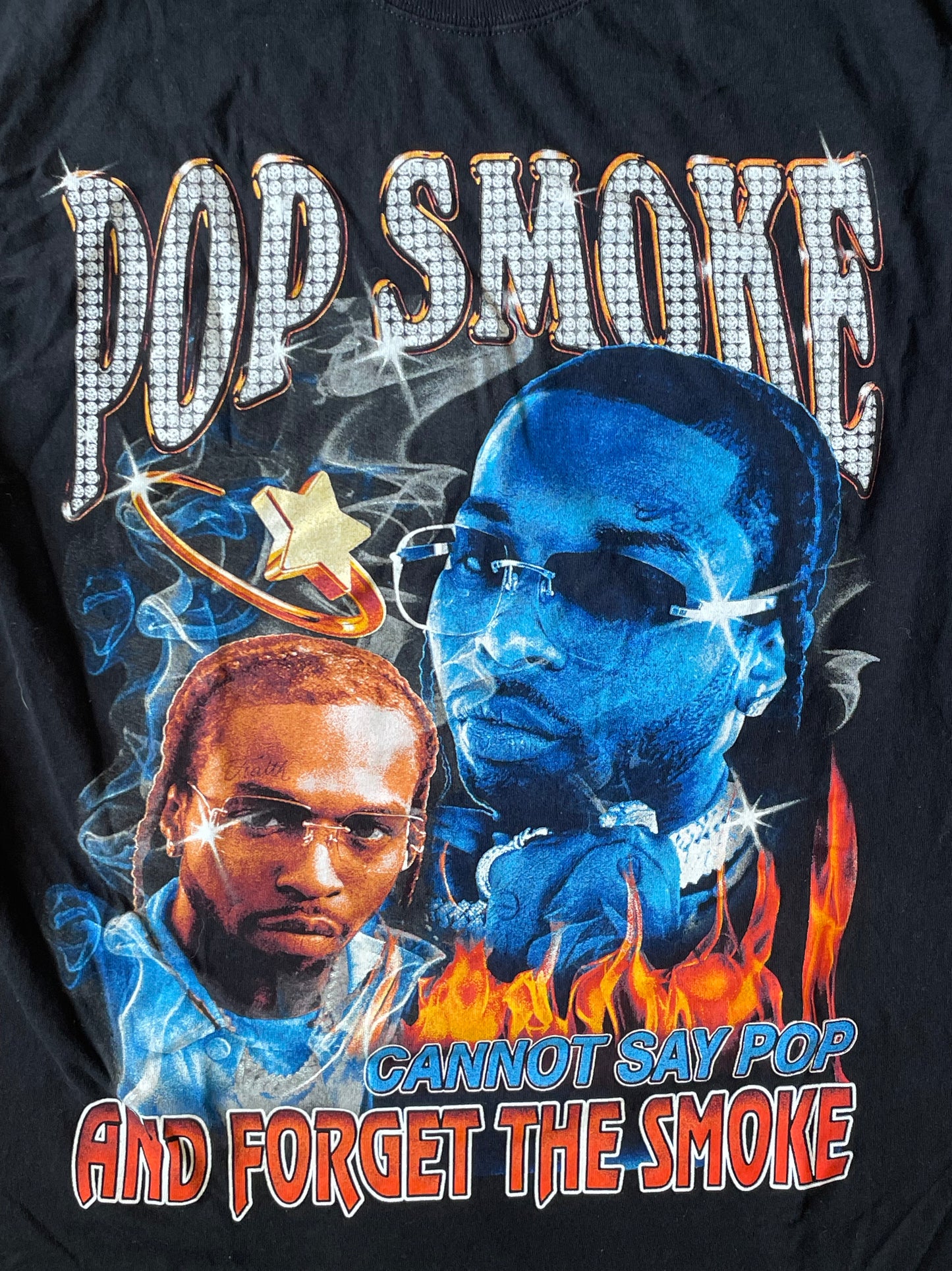 (M) POP SMOKE Rap Tee
