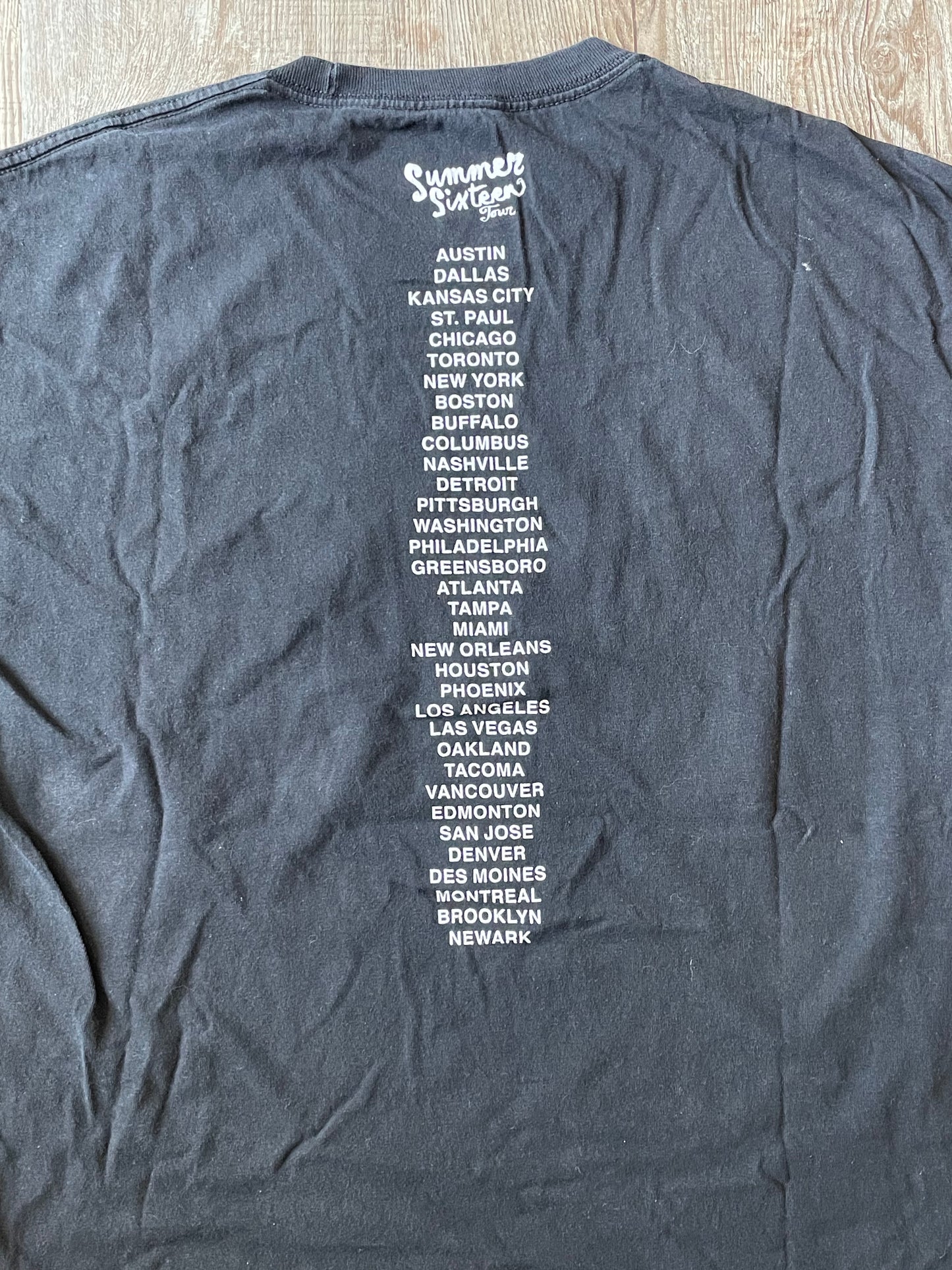 (XL) Drake "Summer Sixteen" Tour Tee