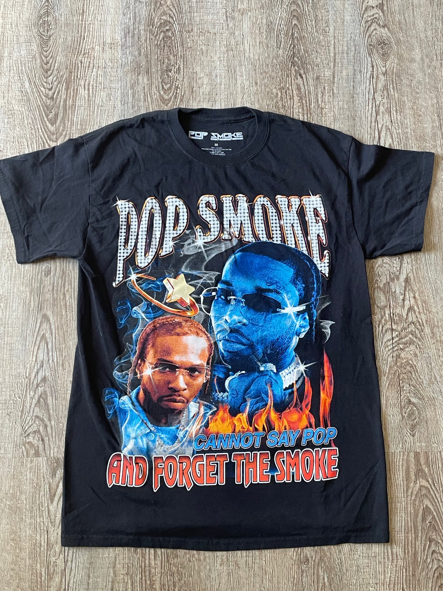 (M) POP SMOKE Rap Tee