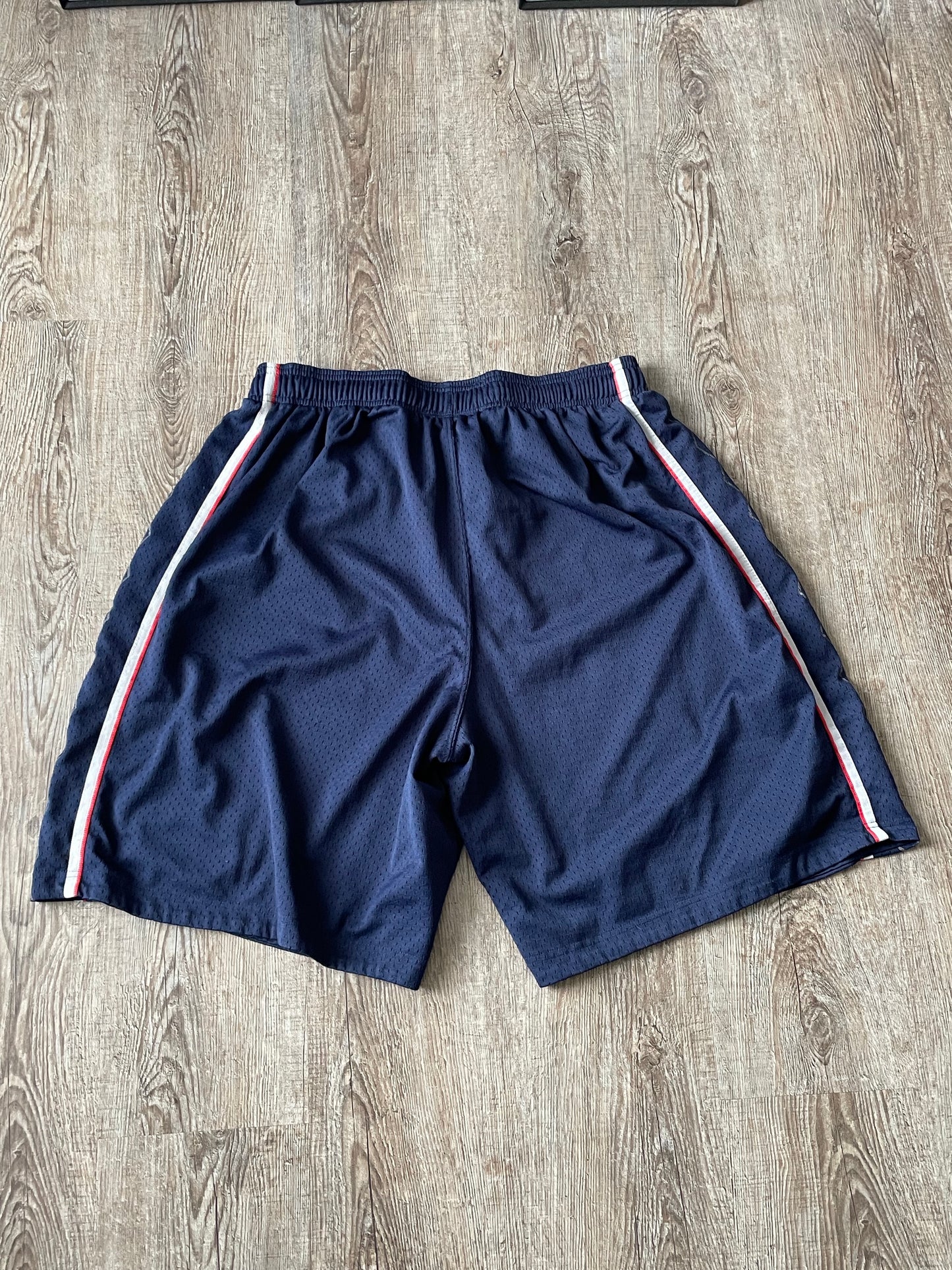 (2XL) Vintage NIKE New Jersey Nets Team Shorts