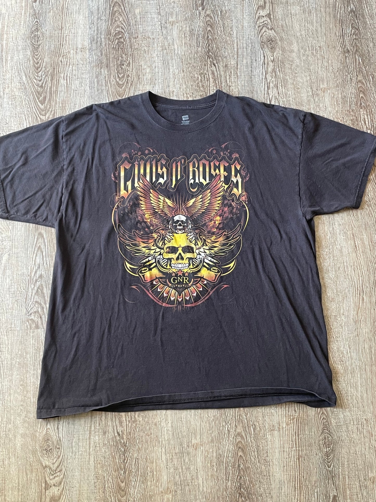 (2XL) Vintage GUNS N ROSES "2011 American Tour"