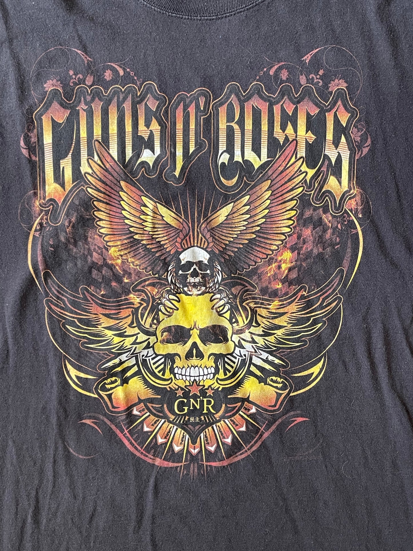 (2XL) Vintage GUNS N ROSES "2011 American Tour"