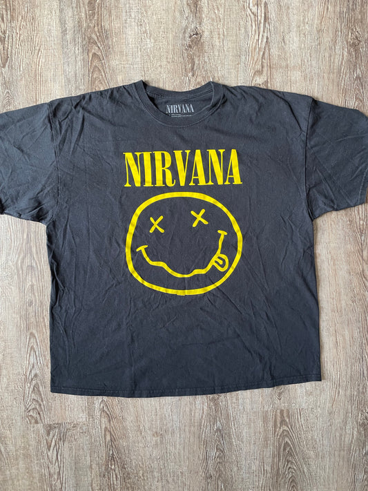 (2XL) NIRVANA Band Tee